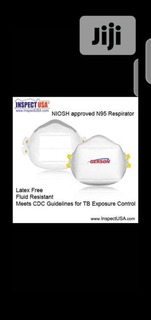 Gerson 2130 N95 Smart-mask Particle Respirator Mask - 20-pack