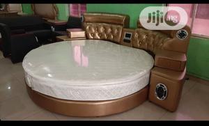 Round Bed With Speakers