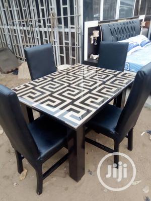 Vasaec Glass Top Dinning Set