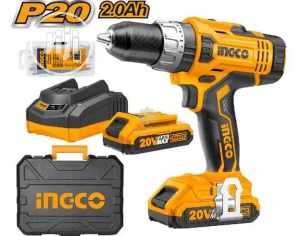 Cordless Impact Drill Driver - 20v - Yellow