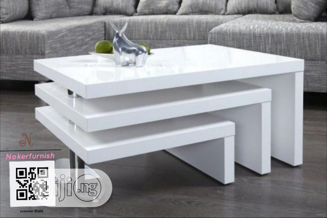 Adjustable Coffee Table 3 Tops