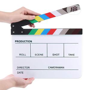 Movie Film Clap Board, Hollywood Clapper Board Wooden Film M