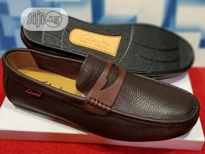 Quality Men's Clarks Designers Loafer Shoes in Brown