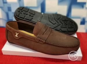 Quality Men's Louis Vuitton Designers Loafer Shoes in Brown