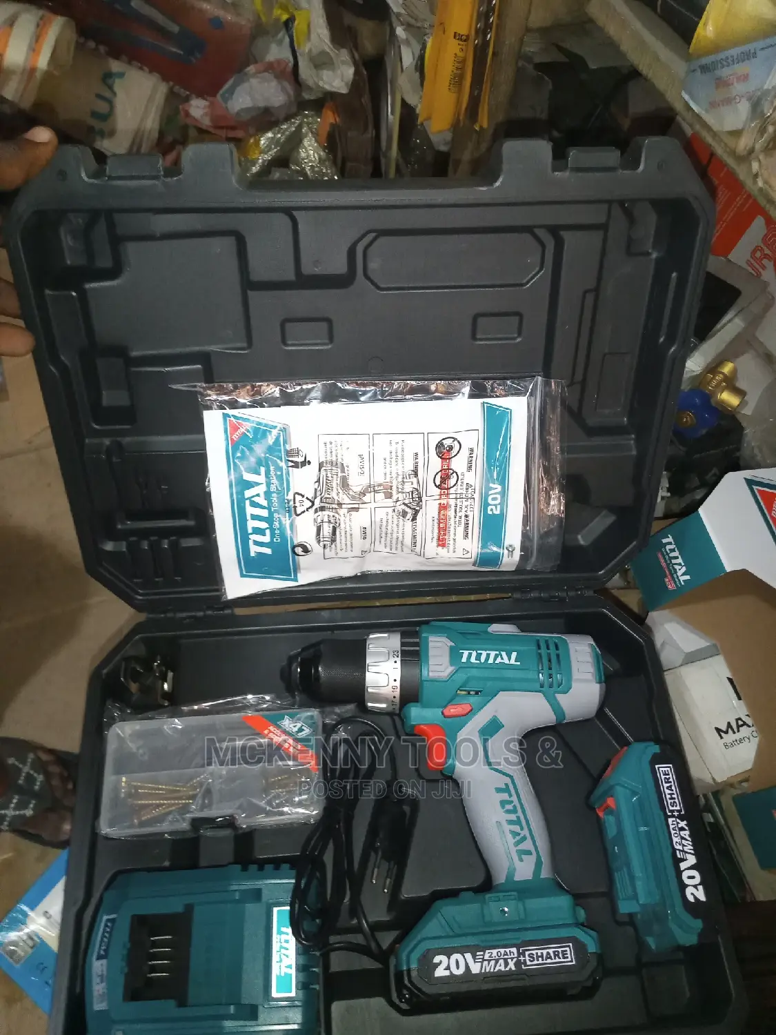 Lithuim_ion Cordless Drill 20v