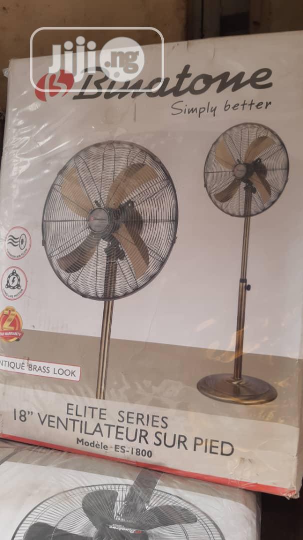 18" Stainless Gold BINATONE Standing Fan