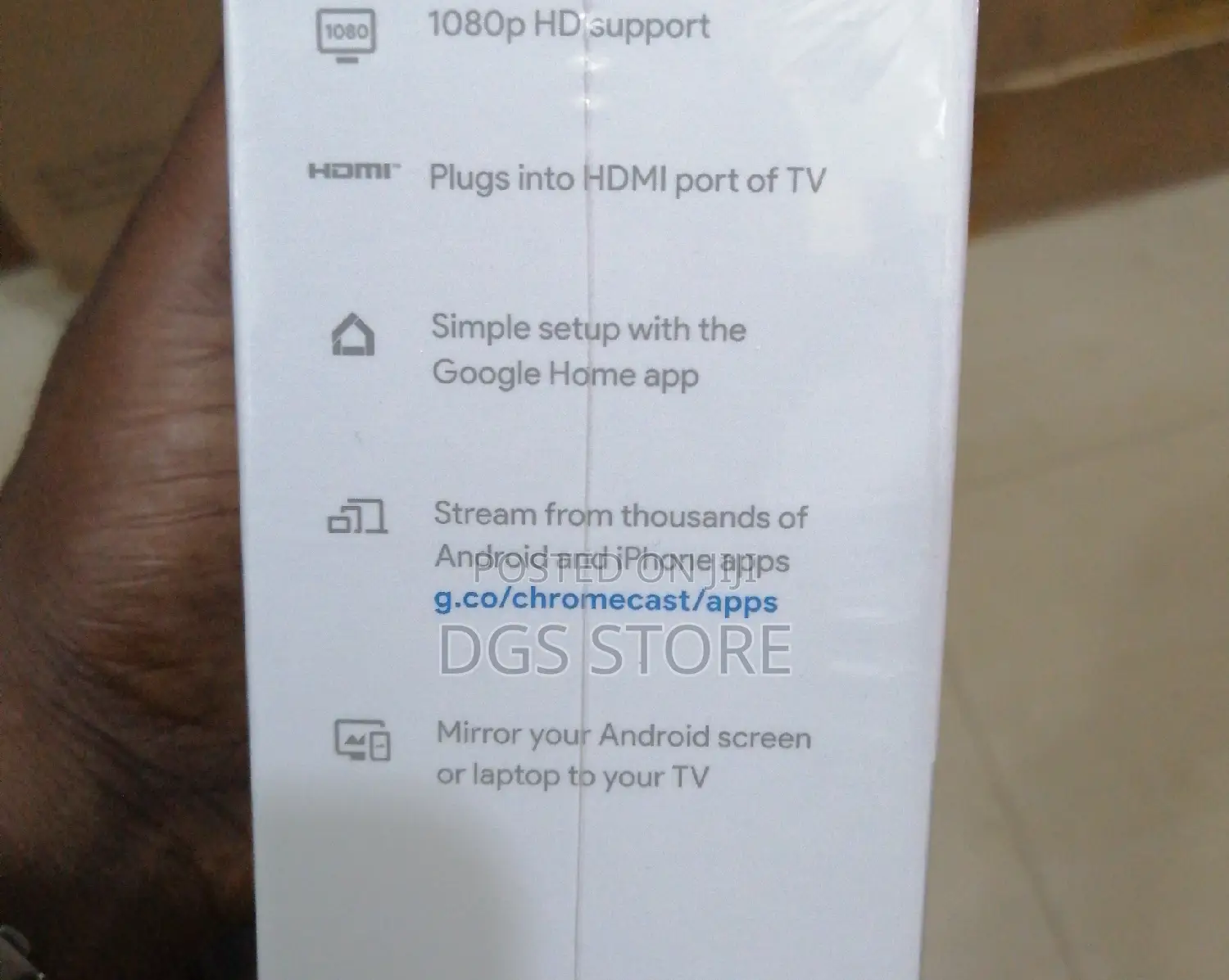 Google Chromecast 3rd Generation Hdmi Media Streaming