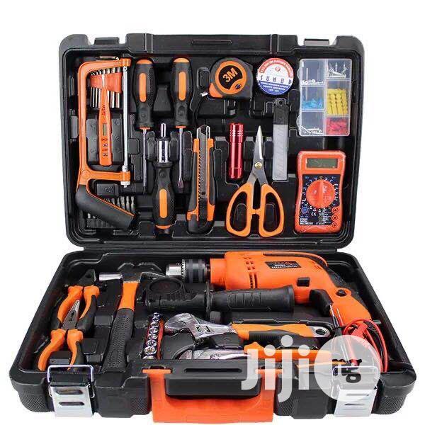 Set of Tools With Drilling Machine (Tools Kit)