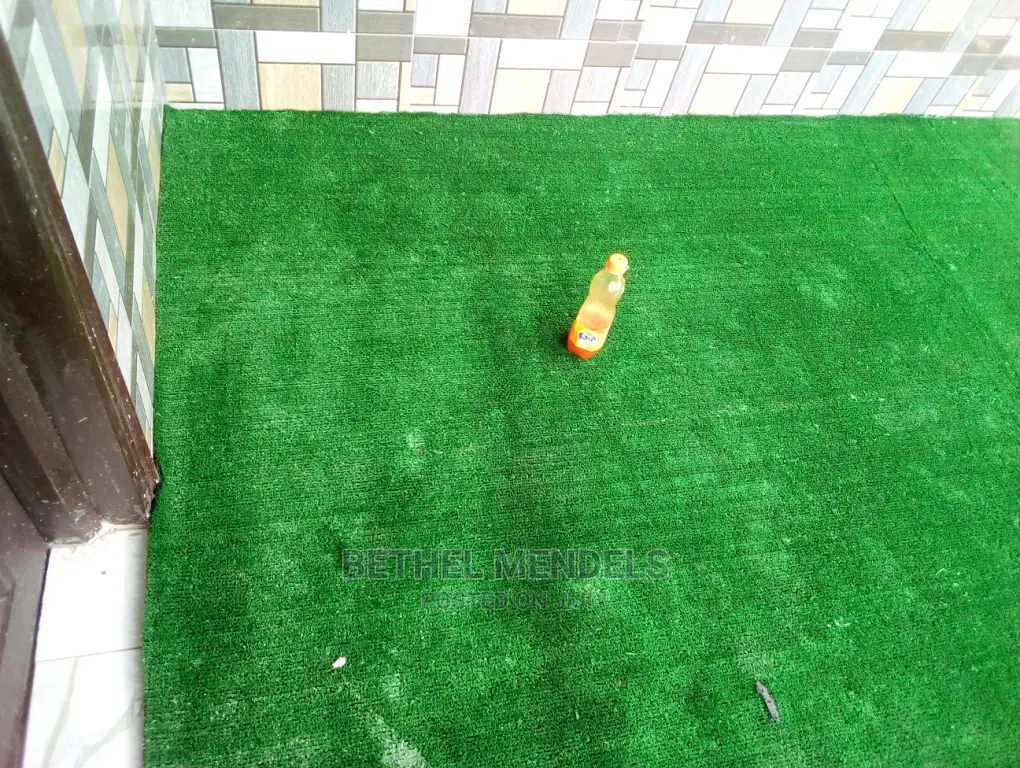 Artificial Green Grass Installed On Balcony At Ogun State