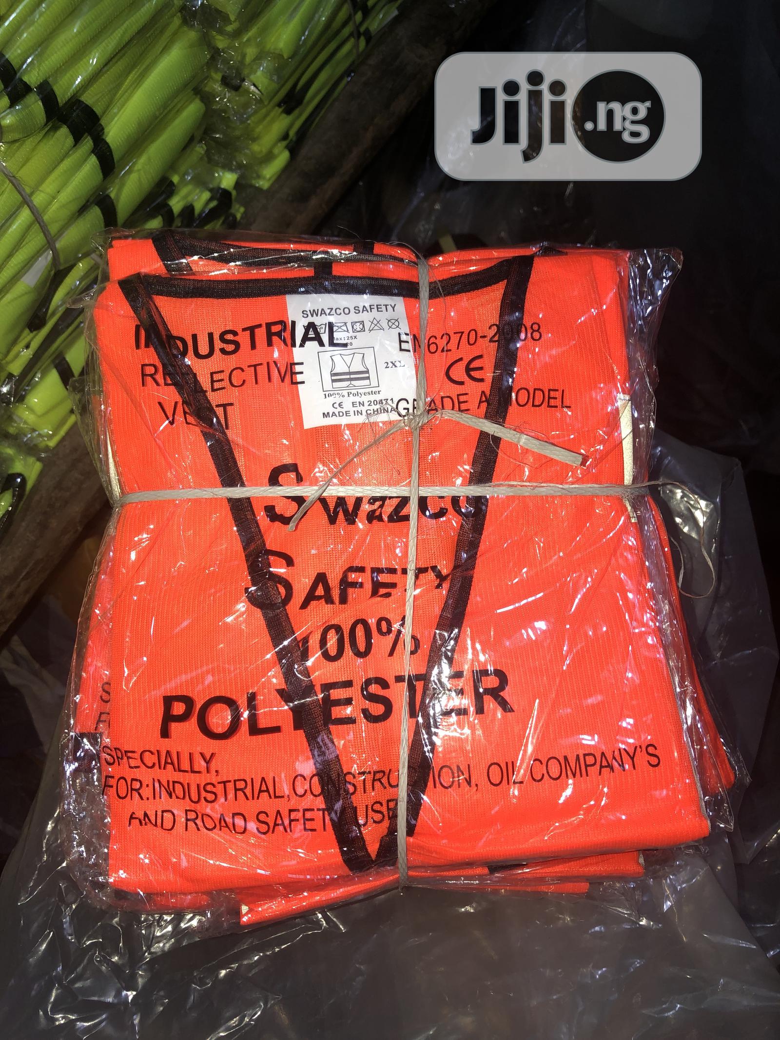 Reflective Jacket Lemon Orange Color