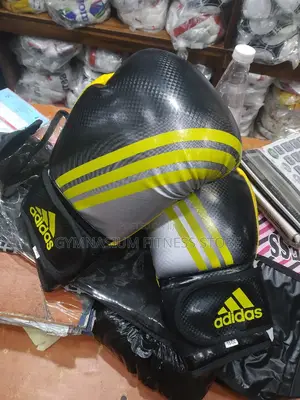 Boxing Gloves Yellow And Black