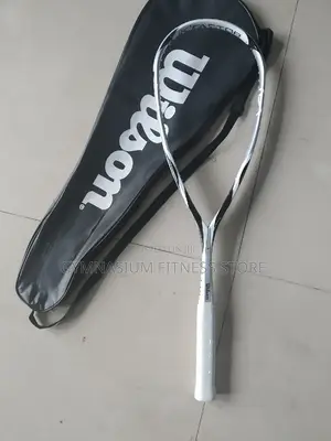 New Wilson Squash Racket White