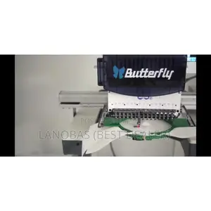 Butterfly One Head Monogram Machine