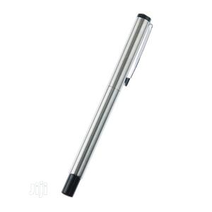Silver Metal Vector Fountain Pen 0.5mm Nib Full Metal Body