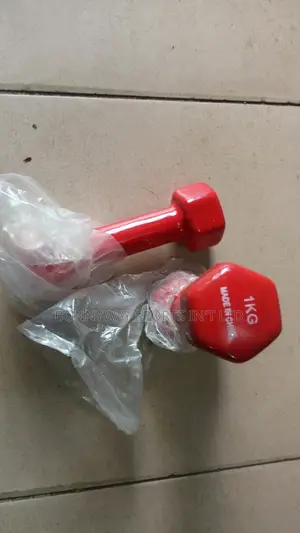 1kg Rubber Dumbell