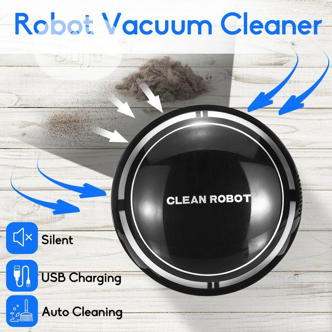 Rechargeable USB Auto Smart Sweeping Dry Wet Mop Clean Robot