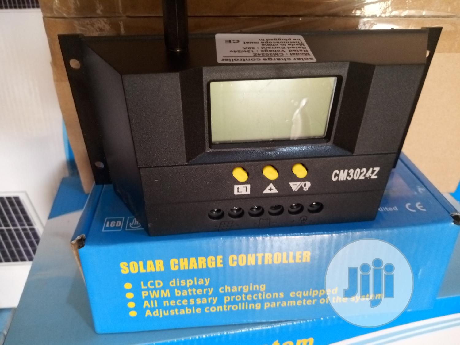 24v/30amps PWM Solar Charge Controller