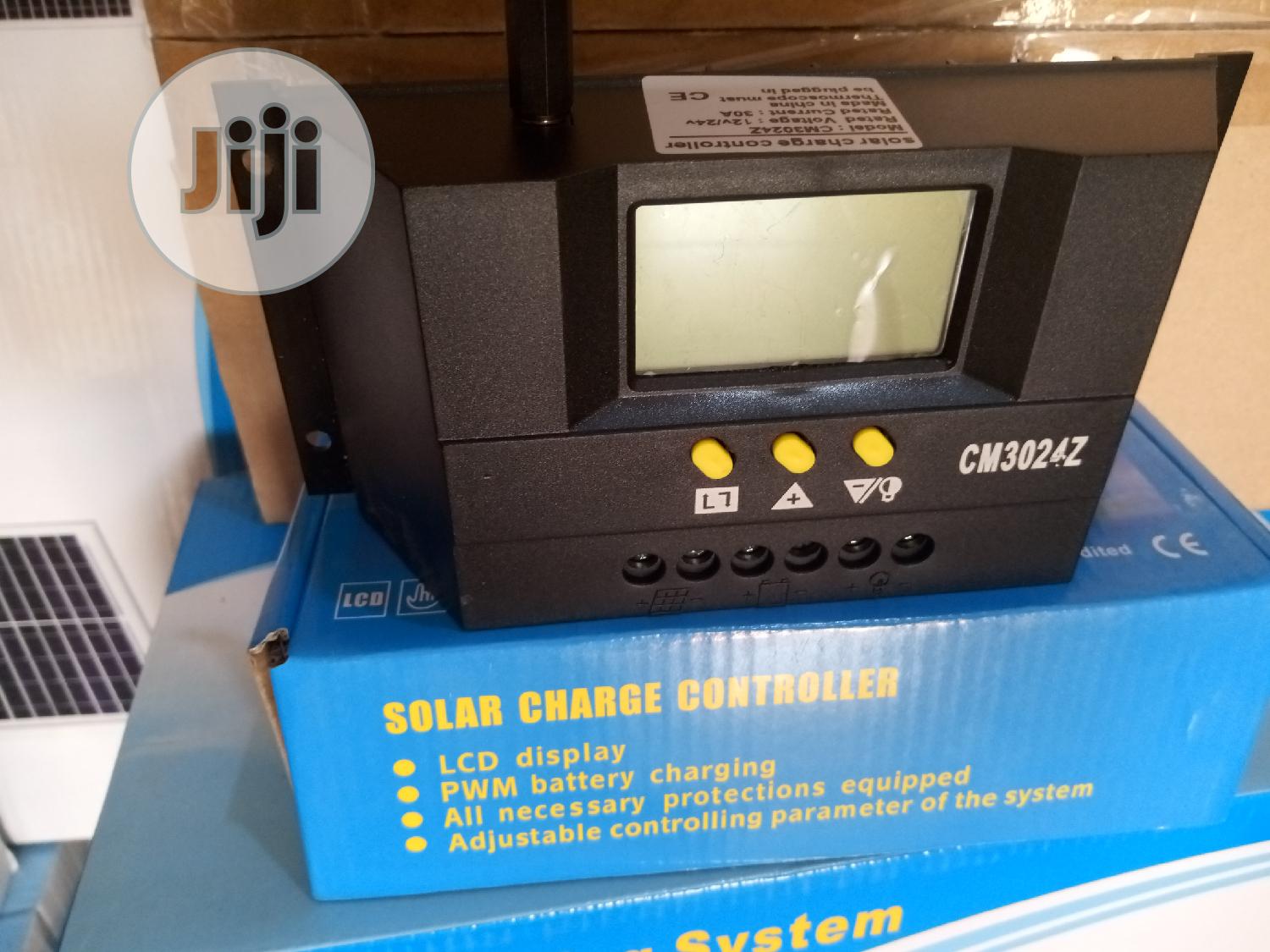 24v/30amps PWM Solar Charge Controller