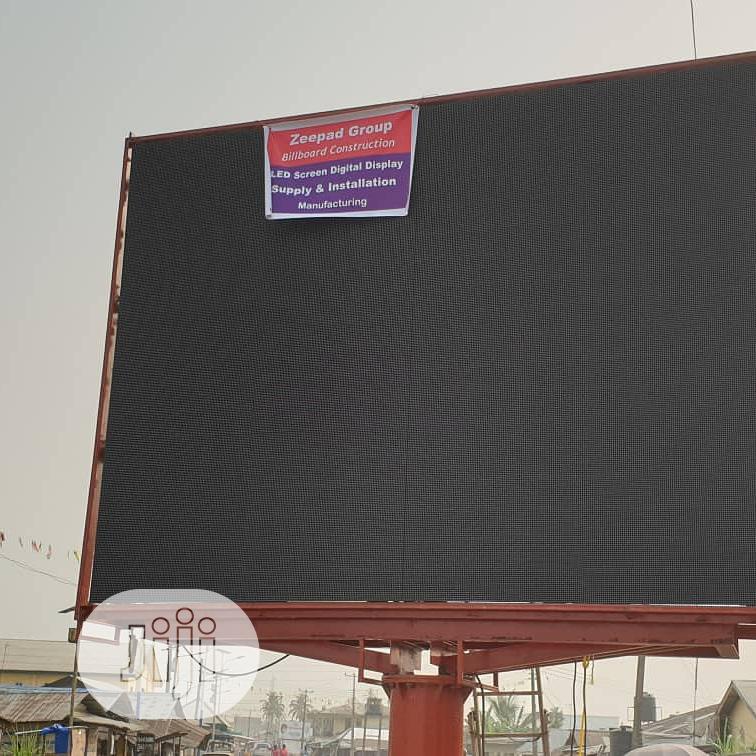 LED Screen Display Billboard Construction Nigeria