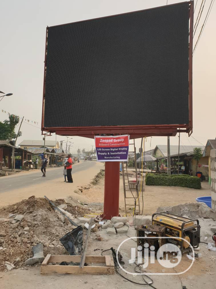 Digital LED Billboard Construction Company Nigeria Zeepad