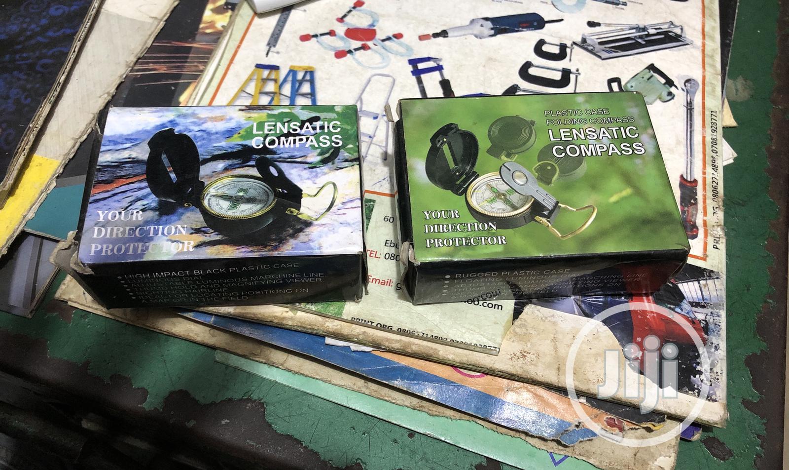 Lensatic Compass Plastic Case Folding Original