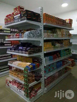 Perforated Supermarket Shelves