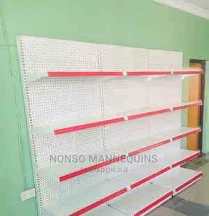 Perforated Supermarket Shelves