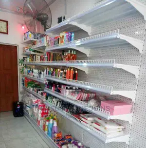 Perforated Supermarket Shelves