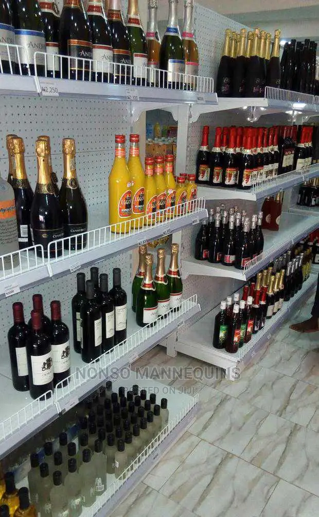Perforated Supermarket Shelves