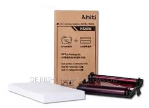 Hiti P320w And P322w Photo Printer Paper And Ribbon