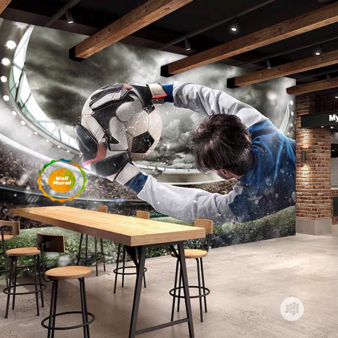 8D Goal Keeper Effect Photo Murals