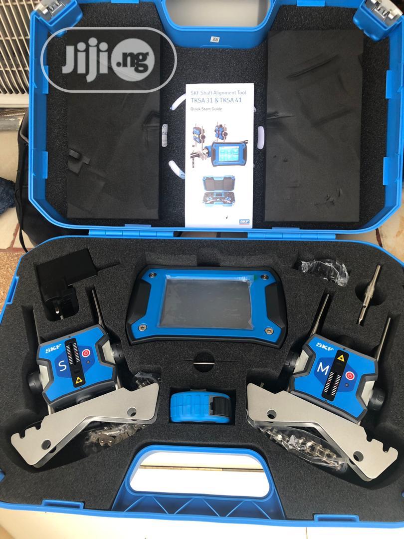 TKSA 41 Laser Shaft Alignment System Case And Contents