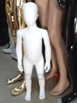 Unisex Egg Face Kids Mannequins