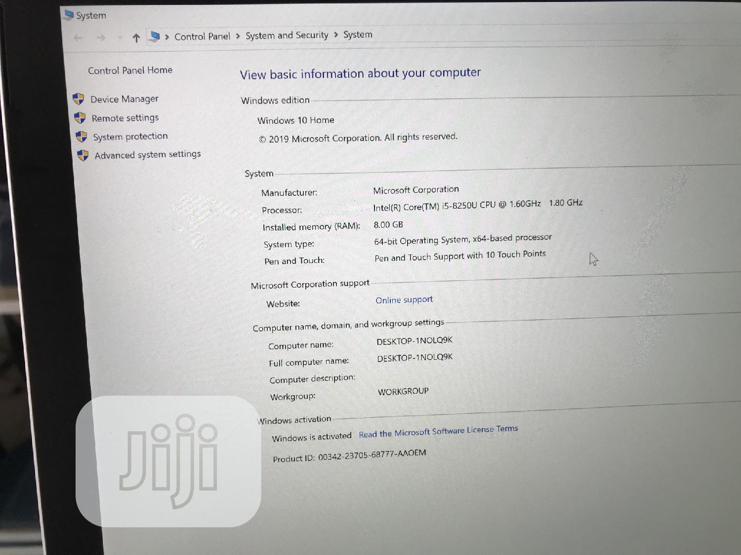 Laptop Microsoft Surface Pro 8GB Intel Core I5 SSD 128GB