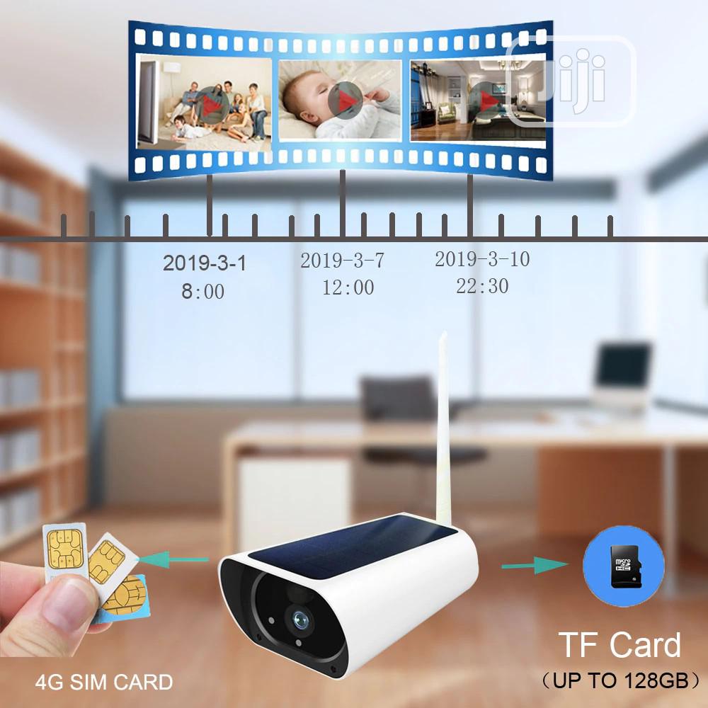 Solar Powered 4G CCTV Security Wifi Wireless Camera