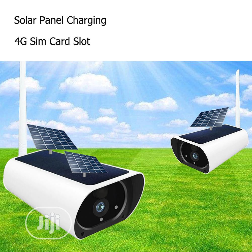 Solar Powered 4G CCTV Security Wifi Wireless Camera