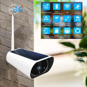 Solar Rechargeable Battery Powered 3G 4G SIM Card Camera