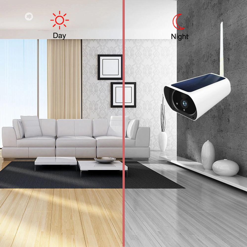 Solar Rechargeable Battery Powered 3G 4G SIM Card Camera
