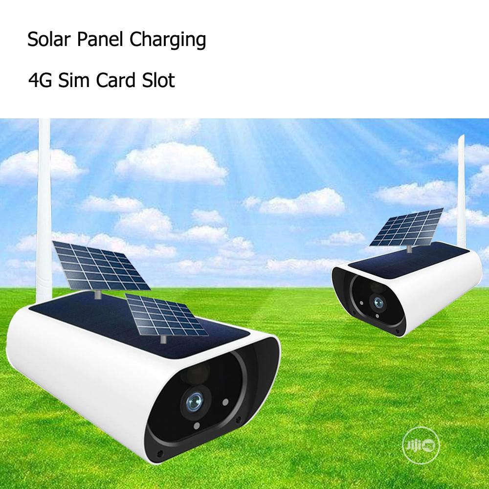 Solar Power 4G Network Camera Cam Surveillance Security