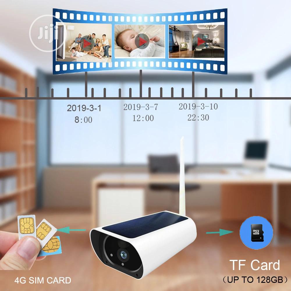 Solar Power 4G Network Camera Cam Surveillance Security