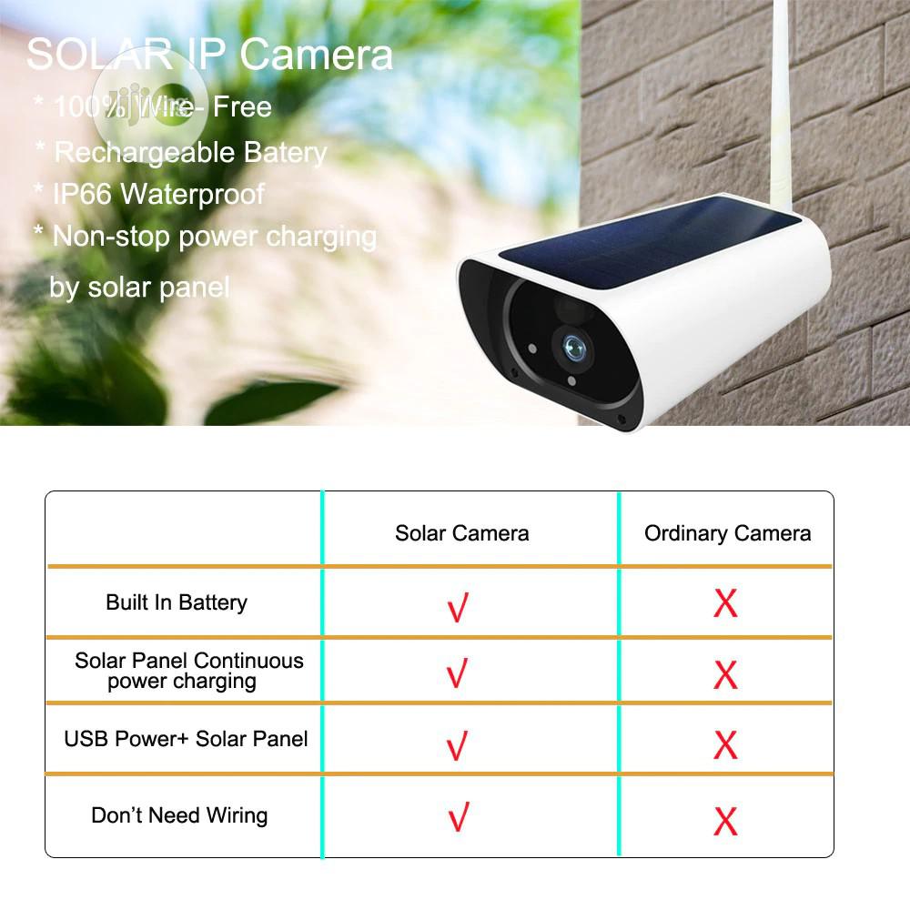 Solar Power 4G Network Camera Cam Surveillance Security