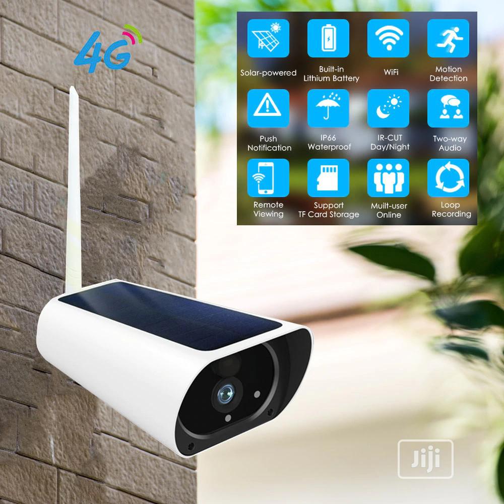 Solar Power 4G Network Camera Cam Surveillance Security