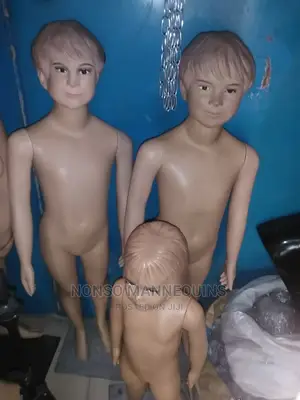 Plastic Male Female Kid Mannequins