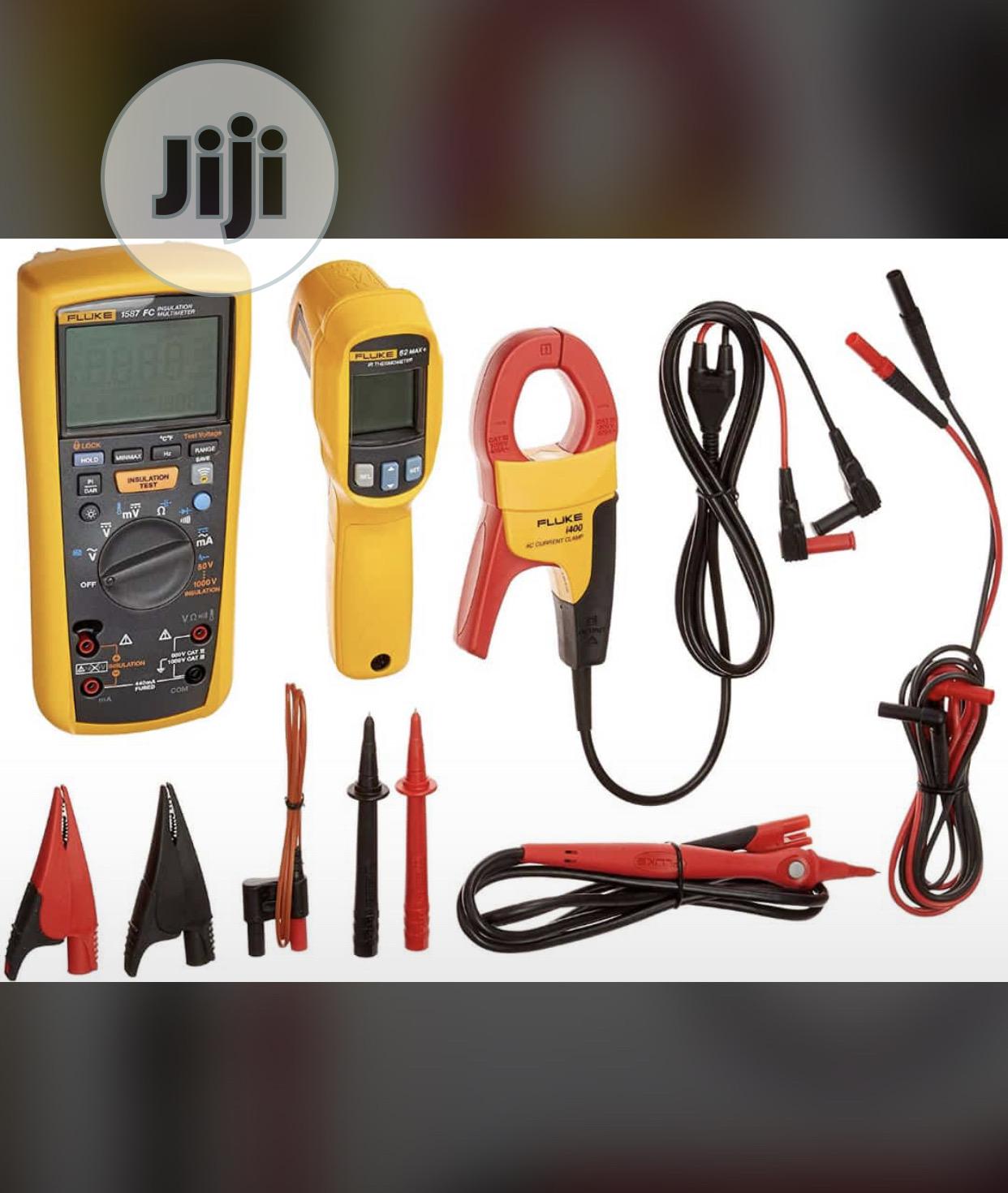 Fluke 1587 With Clamp And 62max Thermometer