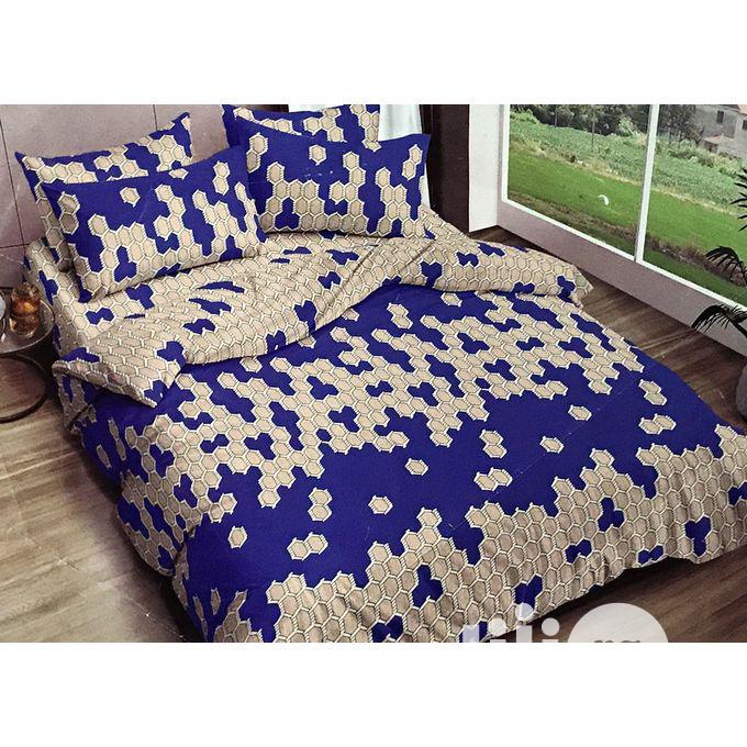 Classy Bedsheet With 4 Pillow Cases-6x6