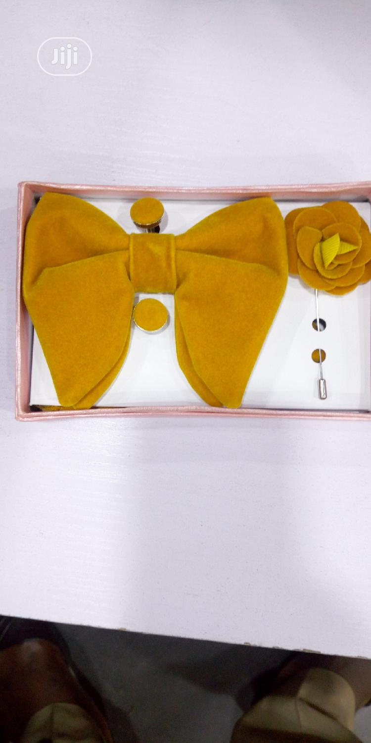 Quality Neck Bow Tie With Lapel