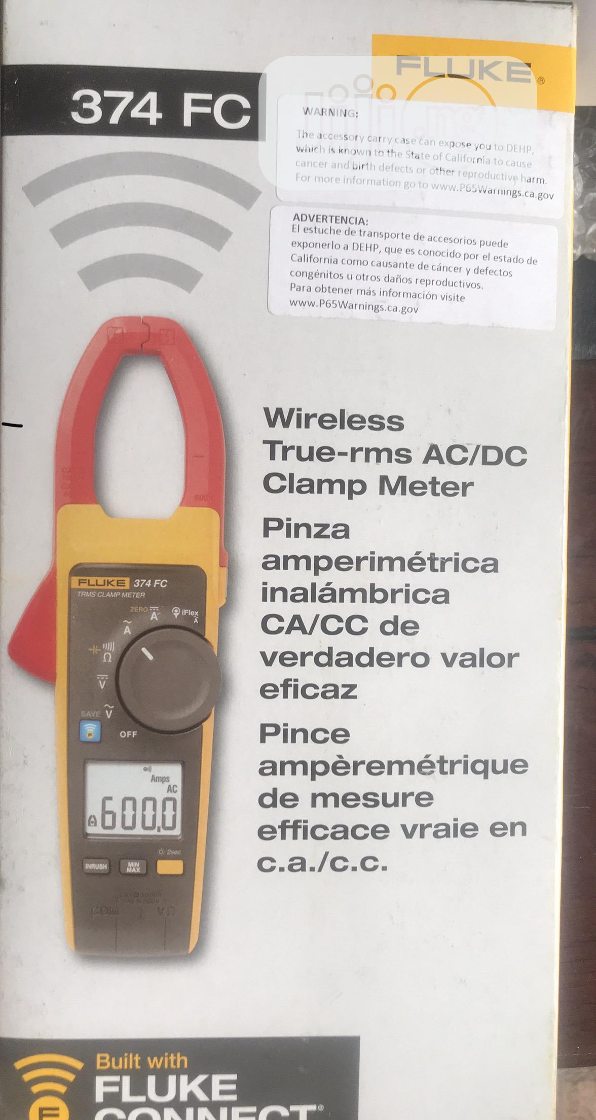 Digital Clamp Meter, Fluke 374