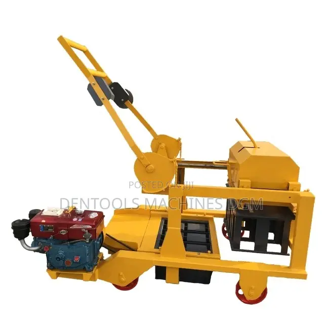 Mobile Block Molding Machine