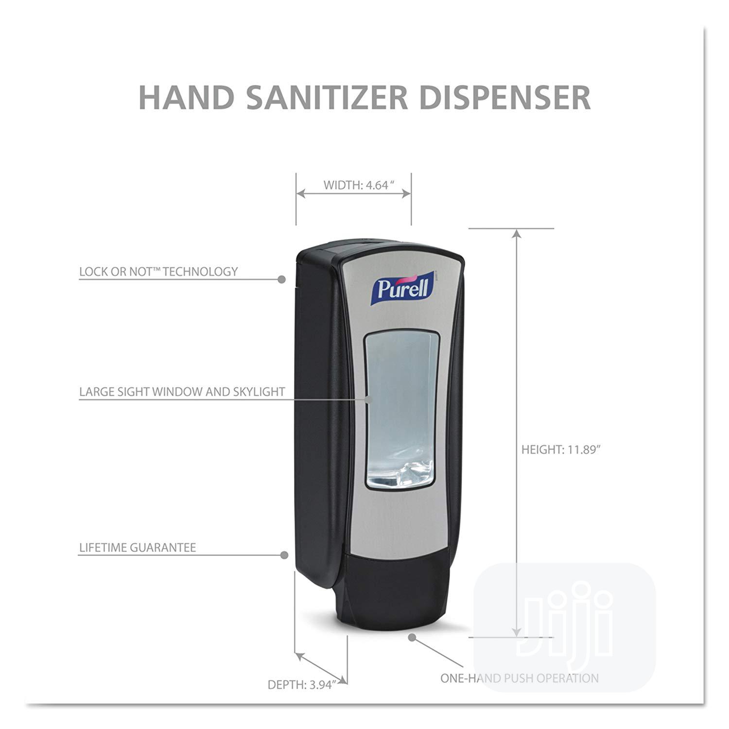 PURELL ADX-12 Push-style Dispenser & 1.2litre Refill