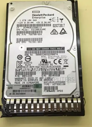 Hp HDD 1.2TB 2.5SAS For Server G6,G7,G8,G9,G10 With Tray